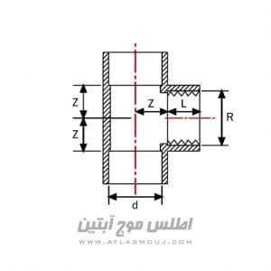 شیر توپی ضد اسید UPVC برند پیمتاش