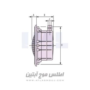 چراغ استخری IML مدل PRESSING