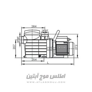 پمپ استخر اطلس پول مدل Water Atlas