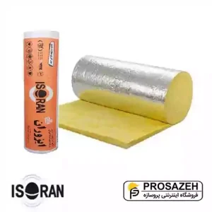 k-flex: پشم شیشه 2 اینچ رولی فویلدار متالایز ایزوران دانسیته 14